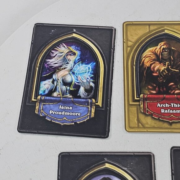 Blizzcon 2014 2015 Hearthstone Hero Class Set of 5 Card Warcraft Blizzard - Picture 2 of 10